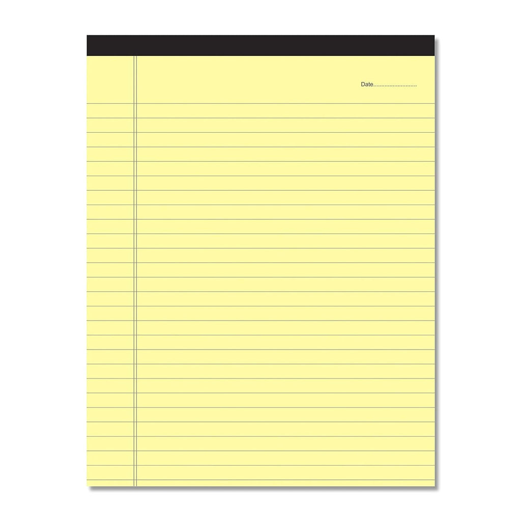 Leader Premium A4 Yellow Writing Pad – 80 GSM | 40 Sheets