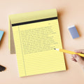 Leader Premium A4 Yellow Writing Pad – 80 GSM | 40 Sheets