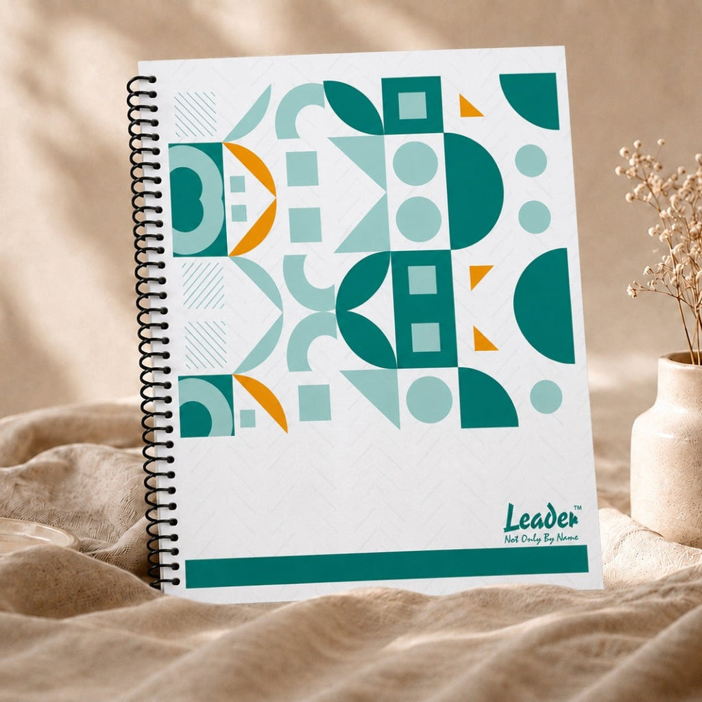 Abstract Patterns | A4 Spiral Notebook – Premium Hard Cover