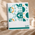 Abstract Patterns | A4 Spiral Notebook – Premium Hard Cover