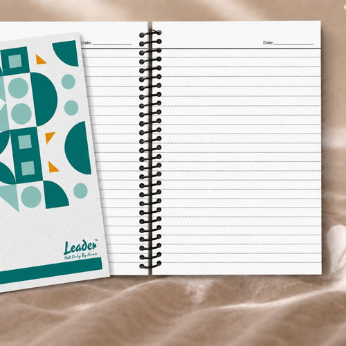 Abstract Patterns | A4 Spiral Notebook – Premium Hard Cover