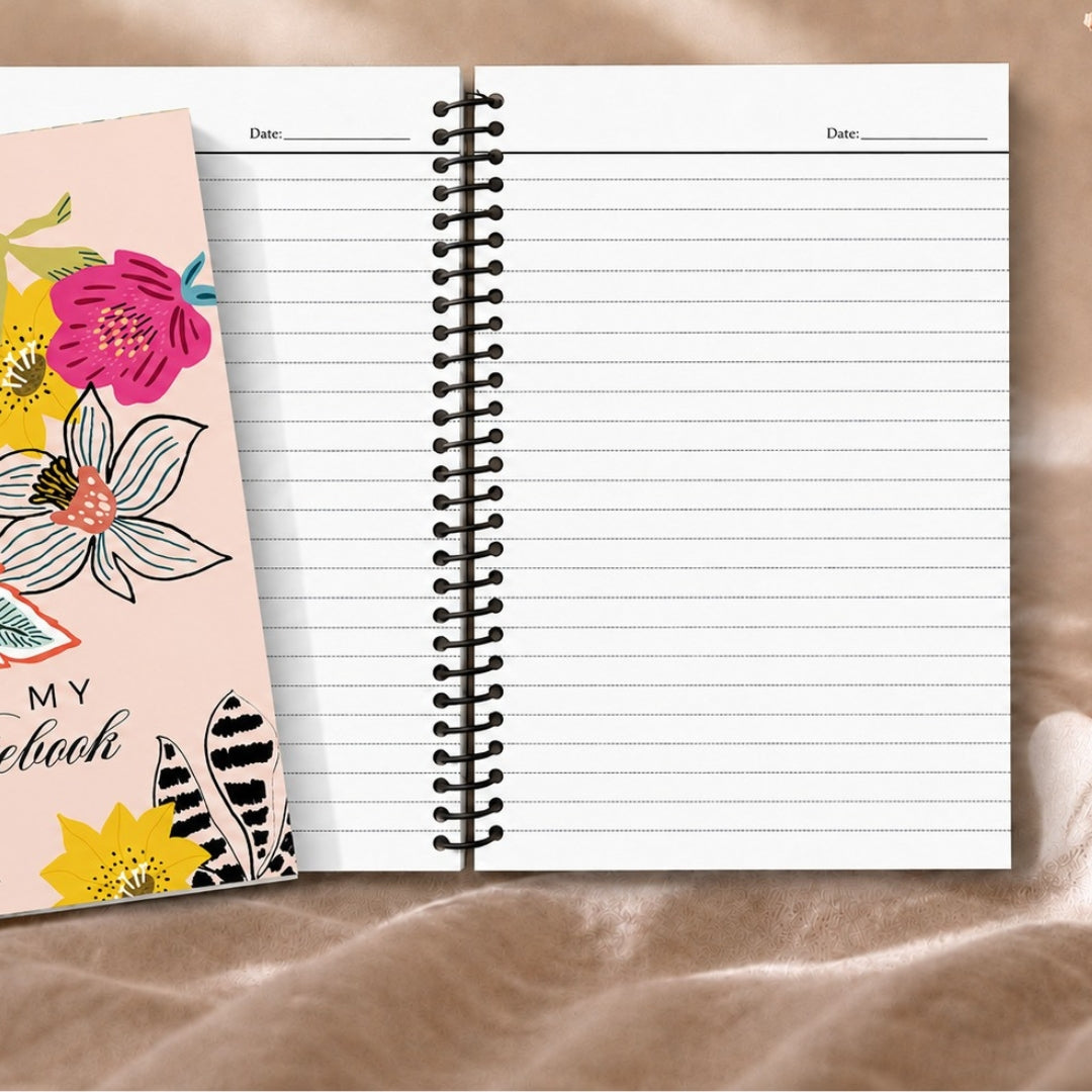 A4 Spiral Notebook – 8 Subjects | 400 Pages