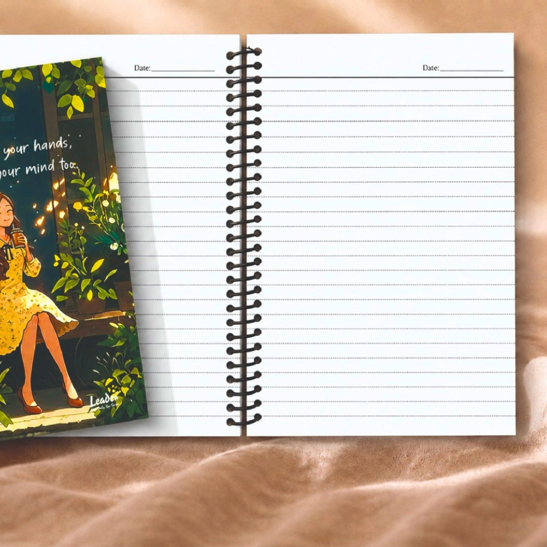 Little Moments | A4 Spiral Notebook – Premium Hard Cover