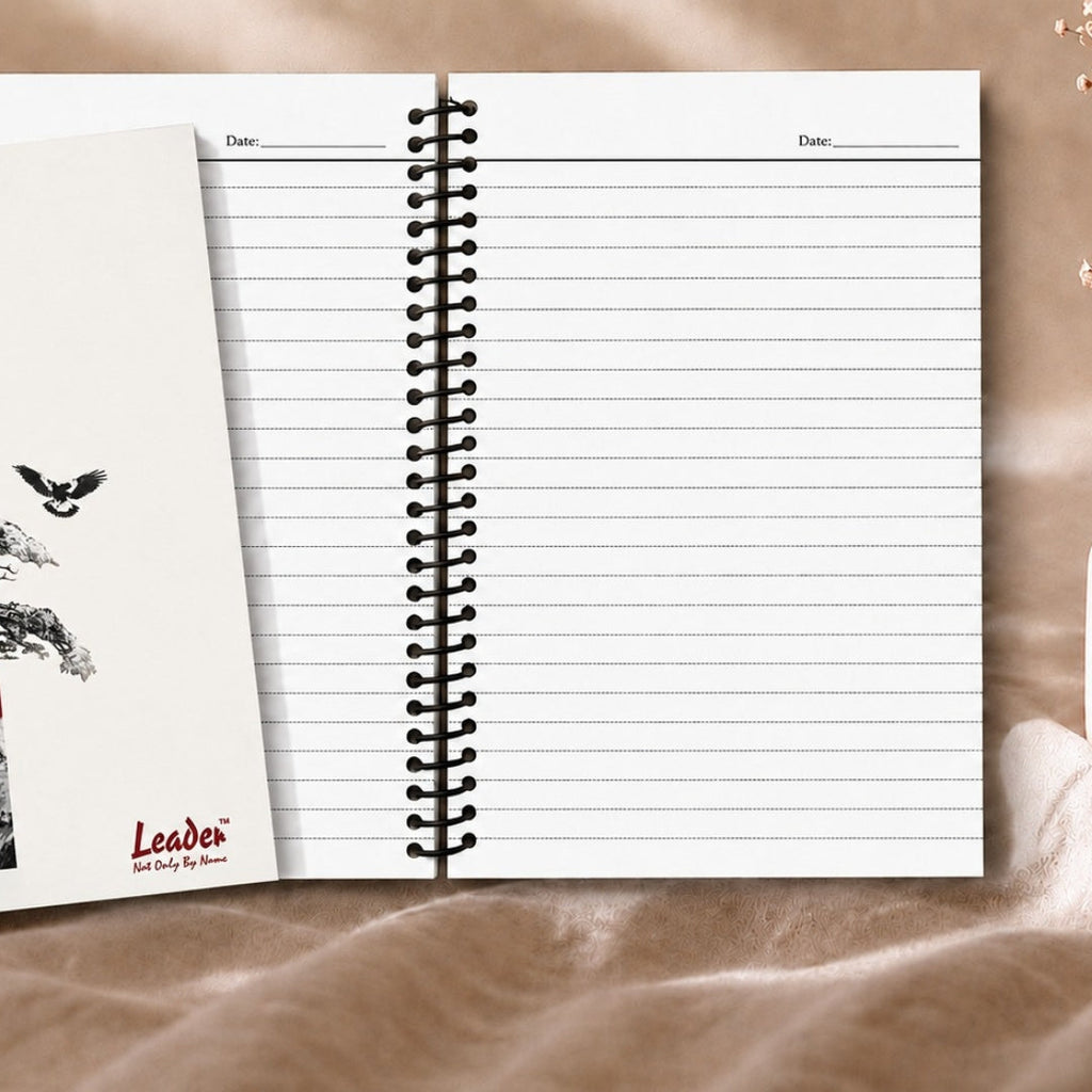 Minimalist Japanese Art | A4 Spiral Notebook – Premium Hard Cover
