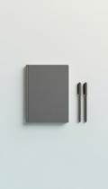 Grid Format Notebook Graphite Gray