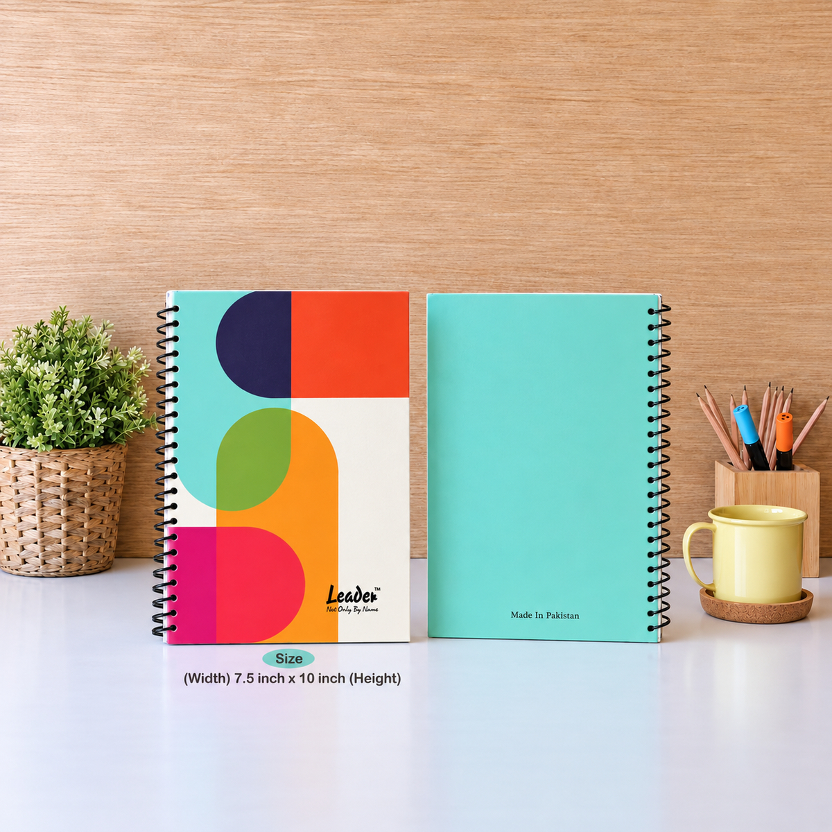 Color Pop Spiral Notebook | Large (7.5 X 10) Inch