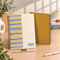Urban Stripes Notebook Small (8.5 x 6.5) Inches
