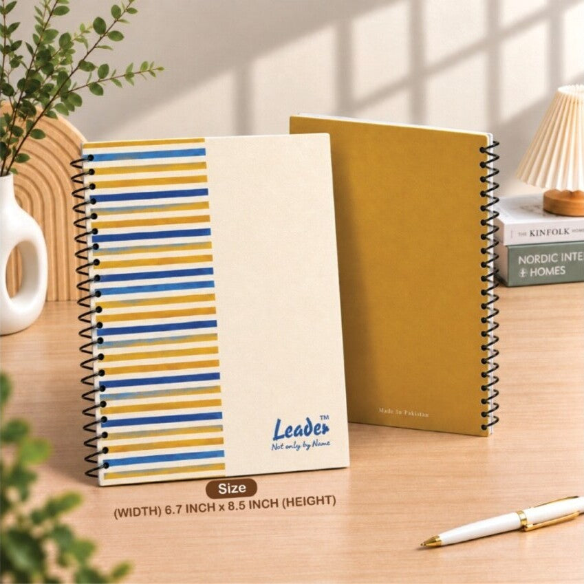 Urban Stripes Notebook Small (8.5 x 6.5) Inches